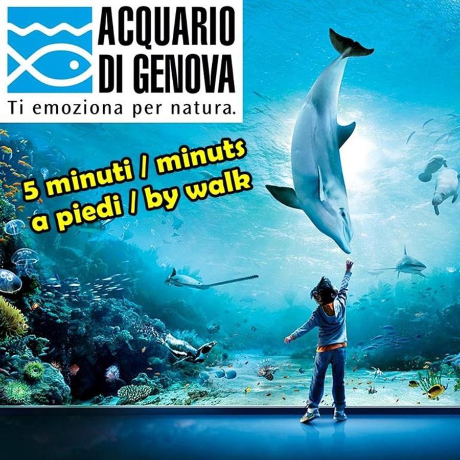 Casa Boccanegra "Aquarium" - Free Public Parking 5 Min By Car Genua Exterior foto